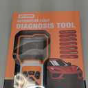 OBD2 Scanner Check Engine Light Car Code Reader Clear Error Codes ABS SRS SAS Etc Full Vehicle System Diagnostics Tool Compatible with Toyota Honda Ford (black)