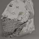 KeaBabies 3-Pack Swaddles for Newborns, Girls, Boys with Hats - Organic Soft Baby Sleep Sacks, Breathable Baby Swaddle 3-6 Months Beanies Set, Premie Infant Sleep Sack 0-3 Months (Nordic) (One Size)