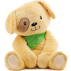 Lilly's Love Weighted Stuffed Animals for Adults & Kids 5lb Calming Dog Plush for Anxiety, ADHD & Sensory | Machine Washable Weighted Stuffed Animal w/Removable Insert | Dexter The Dog