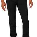 HUDSON Men's Classic Slim Straight Chino (29, Black)
