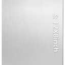 Titanium Cutting Board, 12 Non Toxic Cutting Boards for Kitchen - Cutting Edge Hygiene & Durability, Double Sided Pure Titanium Cutting Mat for Meat Fruit & Vegetable, S Size