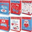 4 x Fancy Land Nurses Week Gift Bags Thank You Nurses 18 Goody Bags Nurse Appreciation Healthcare Party Supplies Cute