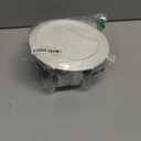 HG Power 5 Inch Soffit Vent, Adjustable Air Vent Cover, ABS Round Ceiling Vent Covers for Living Room, Attic, Bathroom, Kitchen, Ventilation Use, White - Opening Size 4.56"