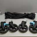 Summer Infant Ingenuity Pop 'N Ride Lightweight Stroller Wagon - Face-to-Face Seats for 2 with 3-Point Harnesses & Sun Canopy