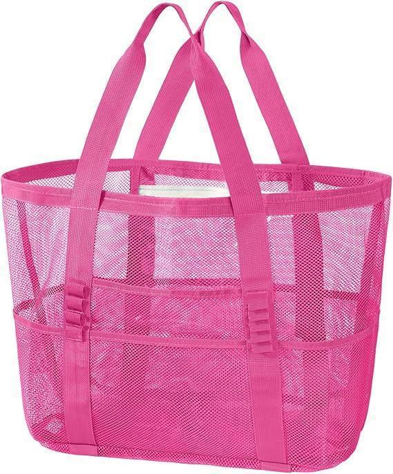 Large Mesh Beach Tote 2 Pack