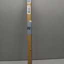 36 Inch Ceiling Fan Extension Rod Downrod with Wires, Black Unthreaded Long Downrod Extension Pole for Ceiling Fan
