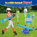 Water Sprinkler Baseball Toy, 5 in 1 Water Sprinkler for Kids Outdoor Play with 2 Sprinkler Heads, Hedgehog Baseball Sprinkler Toy, Summer Backyard Lawn Pool Party Fun