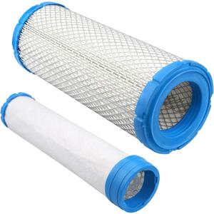 11013-7044 25 083 01 Air Filter & 11013-7045 2508304-S Pre Filter for Kawasaki 11013-7020 11013-7019 for Kohler 25 083 01-S for John Deere M131802 for B&S 841497 for Gravely 21536900 Lawn Mower