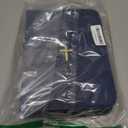 Bible Case, Vibrant & Inspiring Bible Cover, with Romans 8:31 Bookmark, Blue Bible Cover Case for Women or Men, Elegant Bible Bag, Durable PU Leather Book Cover