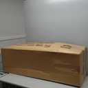 Moclever Foldable Beach Chair with Adjustable Umbrella, Wide Seat & High Backrest, Portable Camping Chair with Cup Holder & Carry Bag for Beach, Poolside, Lawn, Travel, and Outdoor Activities – Blue