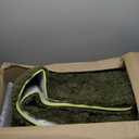 Fluffy Rug for Bedroom Living Room, 6x9 Olive Green Area Rugs, Faux Fur Shag Modern Carpet Ultra Soft Girls Boys Room Home Decor, Solid