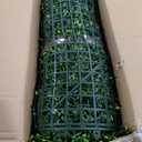 Artificial Boxwood Roll Panels: 5FT X 10FT (50 sqft) UV-Anti Artificial Ivy Privacy Fence Wall Screen for Indoor Outdoor Green Grass Wall Decor & Ivy Fence Covering Privacy (60 X 120 IN)