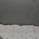 Christmas Sequin Tree Skirt 36in,White Soft Thick with Silver Snowflakes Decorations for 5FT 6FT 7FT Xmas Tree