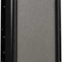 URSPET XL Dog Door for Door, 2-Flap Insulated, Steel Frame, Black, X-Large
