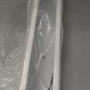 FillTouch 16.1 x 3.2 x 3.5 Inch Long Rectangular Planter Box Window Sill Plant Box Metal Water Trough Indoor Large Modern Steel with Drainage Holes Herb Garden Home(White)