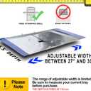 Adjsutable Grease Tray for Gas Grill (27-30 inches), Fits 4/5 Burner Grills from Nexgrill, Dyna Glo, Backyard Grill, BHG, Uniflame & Others, Universal Drip Tray with Catch Pan