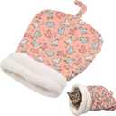 Cat Sleeping Bag, Cat Sleeping Bag for Indoor Cats, Soft and Warm Pet Bed, Portable Design for Easy Cleaning