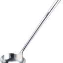 Tenta Kitchen Professional Large Stainless Steel Serving Ladle Spoon - Gravy Ladle Soup Spoon For School Canteen,Hotel Kitchen,Restaurant (3.86"x17")