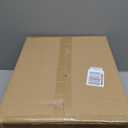 18'' Drum Chandeliers for Dining Room, 6-Light Black Farmhouse Chandelier Linen Drum Light Fixture, Round Chandelier Hanging Pendant Lighting for Bedroom Living Room Foyer