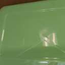 Extea Large Cat Litter Box with High Sides,Cat Boxes for Indoor Cats,Cat Litter Pan for Kitty,Litter Box with Low Entry,Easy to Clean,Anti-Splashing,23.6" x15.7" x6.2" (Green)