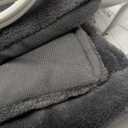 Calming Heat XXL Wide Massaging Vibrations Weighted Heating Pad by Sharper Image | Auto Shut-Off Feature, Gift for Holidays, Women & Men | 3 Heat, 9 Massage, 20 x 24, 5 lbs