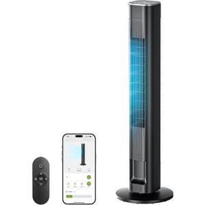 Tower Fan 43 Oscillating 90 Bladeless Remote Control Black HTF1004 MORENTO 2026
