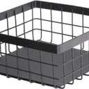 Horizontal Napkin Dispenser for Tables & Countertops, Steel Vintage Flat Napkin Holder, Farmhouse Rustic Kitchen & Dining Room Decor