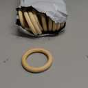 20 Pcs Wooden Rings for Craft, 4inch/100mm Unfinished Wood Rings, Wooden Rings for Macrame Craft, Pendant Connectors, DIY Craft Supplies