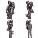 Dad Gifts from Daughter Birthday Gifts for Dad Father Daughter Heartwarming for Dads Figurine Sculpture for Fathers Day Christmas Statue for New Stepdad Husband