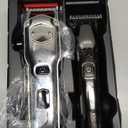 Jack & Rose Clippers and Trimmers Set, Cordless Hair Clippers for Men, Barber Clippers Set (Silvery)