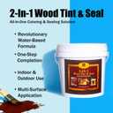 Advanced Wood Sealant （5 Gallon，Natural Cedar） | Flexible Crack-Resistant Finish | Maximum Durability for Professional Results, of Wood Both Indoors and Outdoors，Including Pine, Fir and TreatedWood