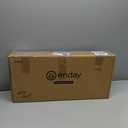 3 Slant D-Ring Binder 3 Inch, 3 in Clear View Cover with 2 Inside Pockets Binder, Heavy Duty Colored School Supplies Binders in Red, Green, Grey, Purple, Blue, Pink, Multicolor (6 PC)  by Enday