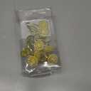 Gold Shower Curtain Hooks Rings, Decorative Shower Curtain Hangers, Heavy Duty Metal Shower Rings, Sunflower Shower Hooks for Shower Curtain Rod and Liner, Bathroom Curtain Hooks, Luxury Gold, iToplin