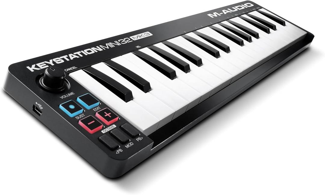 M-Audio, 32-Key Midi Controller, (KEYSTATION MINI MK3)