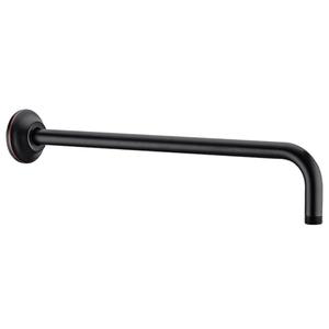 BESTILL 16 Inch L-Shaped Shower Head Extension Arm, Shower Arm and Flange Included, Oil Rubbed Bronze
