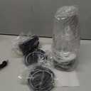 12-Piece Smoothie Blender Maker 25,000 RPM Personal Blender for Ice Crushing Smoothies & Frozen Drinks Nuts with 23oz, 32oz, 37oz Portable Cups Two 6-Leaf Stainless Steel Blades, Silver