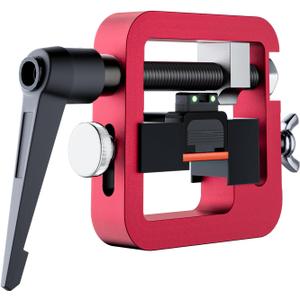 Pistol Sight Pusher Tool, Universal Pistol Sight Pusher Tool for 1911/Glock/Shield/Sig and More  Precision Aluminum Rear Sight Tool for Glock 19, 43 (Red)
