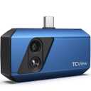 TOPDON TC001 Plus Thermal Camera for Android, 256 x 192 IR High Resolution with Visual Camera, 25Hz Refresh Rate, Dual-Lens Thermal Imaging Camera for Smartphones and Tablets, PC(not for iOS)