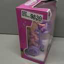 Doll Set with Remote Control Toy Electric Scooter for Kids with LED Lights Music and 360 Rotation