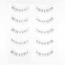 DAODER False Eyelashes Bottom Lashes Natural Look Wispy Clear Band Lower Lash Extension Soft Invisible Under Eyelashes 6mm 5Pairs (Bottom Lashes Daring)