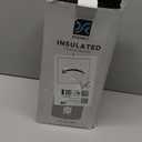 1 Gallon Water Bottle Insulated | Thickened Stainless Steel Vacuum Metal Water Jug | Portable Sports Large for Gym and Hiking with Straw, Carrier Bag, Handle Strap | BPA-Free 128 oz (Advanced Black)