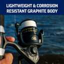 PENN 7' Wrath II Fishing Rod and Spinning Reel Combo, Size 5000, Medium Heavy Power, Fast Action, Corrosion-Resistant Graphite Construction, Lightweight and Durable