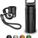 Crypto Wallet Protective Case Compatible with Ledger Nano X S S Plus, YubiKey 5C NFC, Waterproof & Shockproof, Aluminum Alloy Carrying Cover, Secure USB Thumb Drive Storage, Nano Holder, (Black)