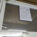 Vinyl Basement Hopper Window, Bathroom Window 32" x 24" White