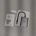 Acer USB C to Dual HDMI Adapter 4K@60Hz, 4-in-1 HDMI Splitter for Dual Monitors with 100W PD, USB 3.0, Docking Station Dual Monitor Compatible with Acer, MacBook Air/Pro, Dell XPS, HP, Etc