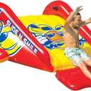 WOW Sports Slide N Smile Pool Inflatable Water Slide with Sprinklers, Large