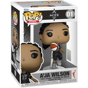 Funko Pop! WNBA: Las Vegas Aces - A'ja Wilson - WNBA Players - Collectable Vinyl Figure - Gift Idea - Official Merchandise - Toys for Kids & Adults - Sports Fans - Model Figure for Collectors