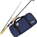 Okuma Voyager Spinning Freshwater Travel Kit, VS-605-20, Blue