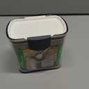 ProKeeper 1.4-Quart Airtight Powdered Sugar Storage Container  Grey, BPA-Free Plastic