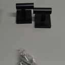 Matte Black Bathroom Towel Hook 2 Pack, Coat Robe Clothes Hooks for Bathroom Kitchen Garage Heavy Duty Wall Mounted